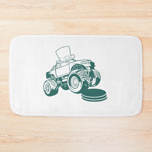 Item preview, Kids Saint Patricks Day Gift for Monster Truck Shamrock T-Shirt designed and sold by TheFlipRepublic.