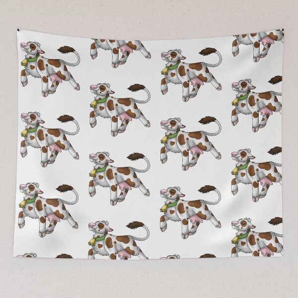 Item preview, Happy Moo: Brown Spots designed and sold by spyroid101.