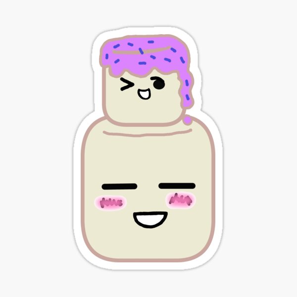 Marshmallow Sticker