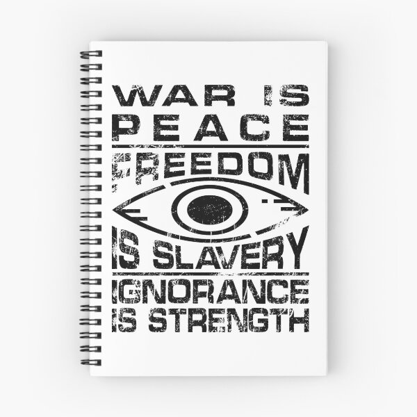Item preview, 1984 - War is Peace quote  designed and sold by Cepiks.