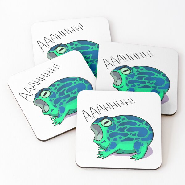 Item preview, Green Desert Rain Frog designed and sold by ComfyKat.