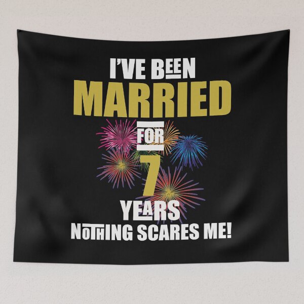 Item preview, 7 Year Wedding Anniversary designed and sold by socialengineer.