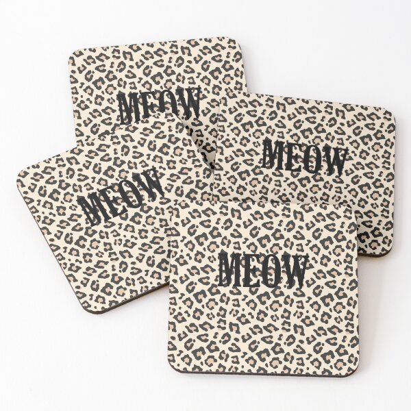 Item preview, Meow - Leopard Fur Pattern designed and sold by OrNissimDesigns.