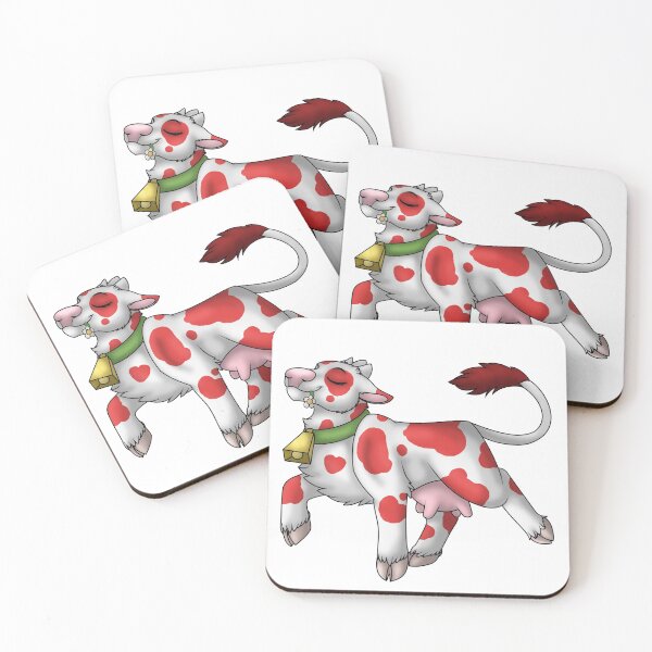 Item preview, Happy Moo: Red Spots designed and sold by spyroid101.