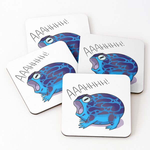 Item preview, Blue Desert Rain Frog designed and sold by ComfyKat.