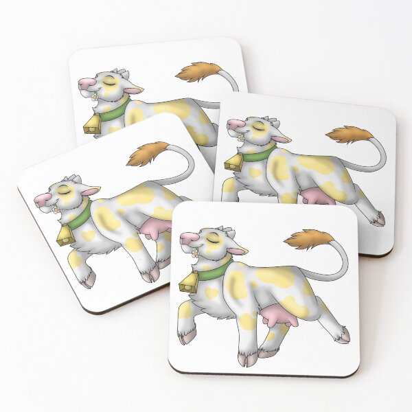 Item preview, Happy Moo: Yellow Spots designed and sold by spyroid101.