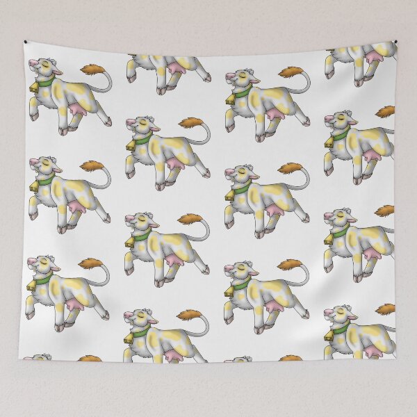 Item preview, Happy Moo: Yellow Spots designed and sold by spyroid101.