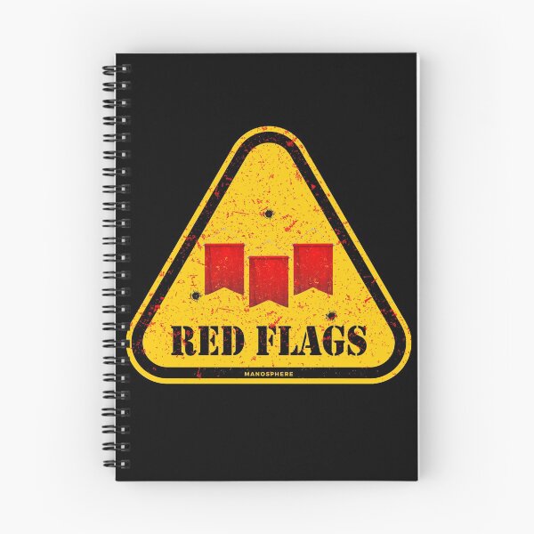 Item preview, Red Flags, part of MGTOW & RED PILL designed and sold by Manosphere.