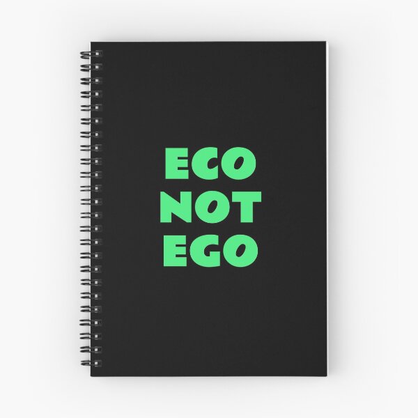 Item preview, Eco Not Ego - green environmentalist  designed and sold by Inspirationmotivation.