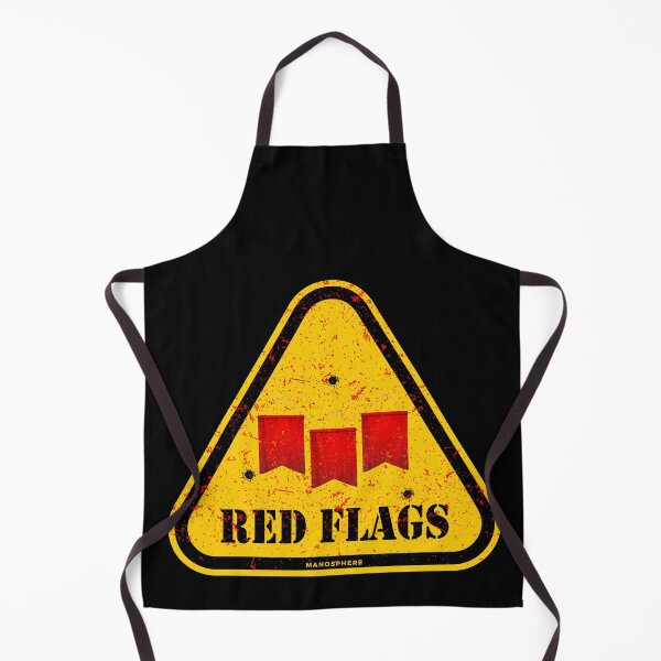 Item preview, Red Flags, part of MGTOW & RED PILL designed and sold by Manosphere.