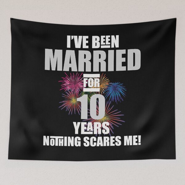 Item preview, 10 Year Wedding Anniversary II designed and sold by socialengineer.