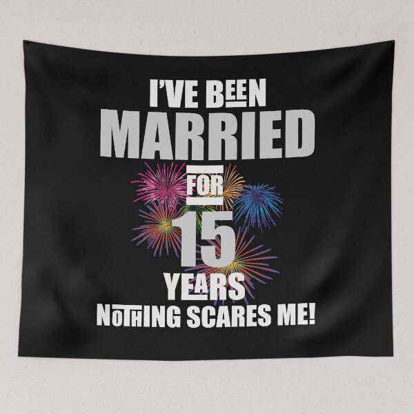 Item preview, 15 Year Wedding Anniversary II designed and sold by socialengineer.