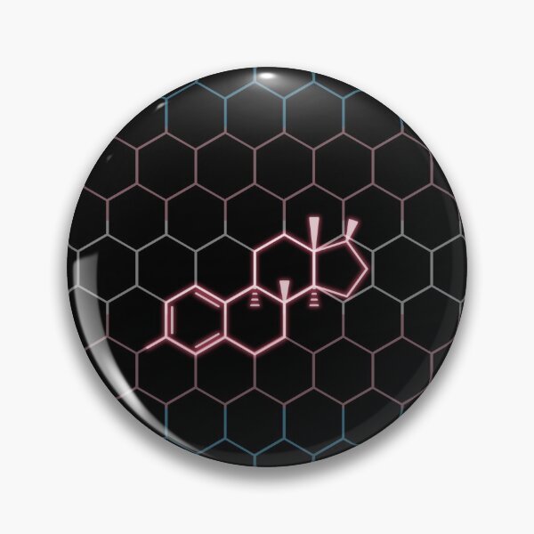 Item preview, Estrogen Chemical Structure designed and sold by FaeOfStars.