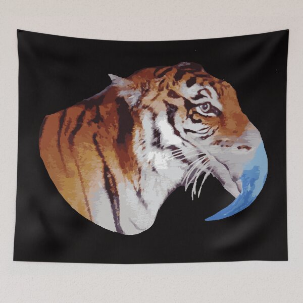 Item preview, bi-ger tiger bird designed and sold by SacredJoyometry.