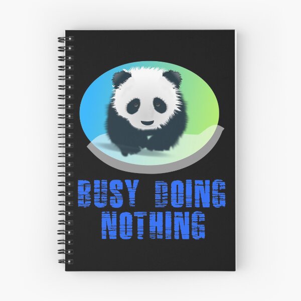 Item preview, Busy Doing Nothing Panda designed and sold by Uvogin2099.