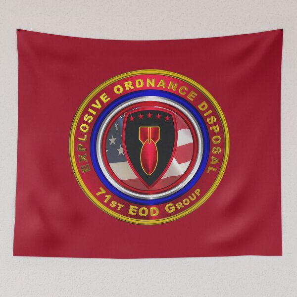 Item preview, 71st Explosive Ordnance Disposal Group “With Distinction and Valor” designed and sold by SoldierAlways.