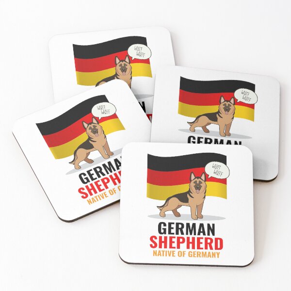 Item preview, Germany Flag Dog Lover German Shepherd Barking designed and sold by Maria Garcia.