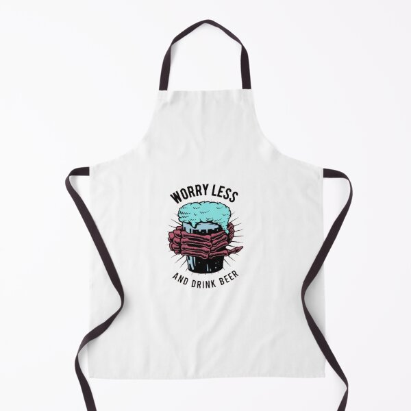 Item preview, Worry less and drink beer designed and sold by OldSchoolRetro.