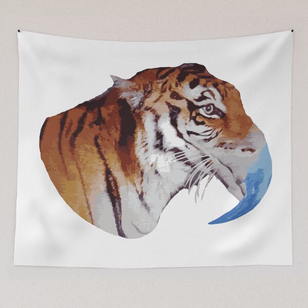 Item preview, bi-ger tiger bird hybrid designed and sold by SacredJoyometry.