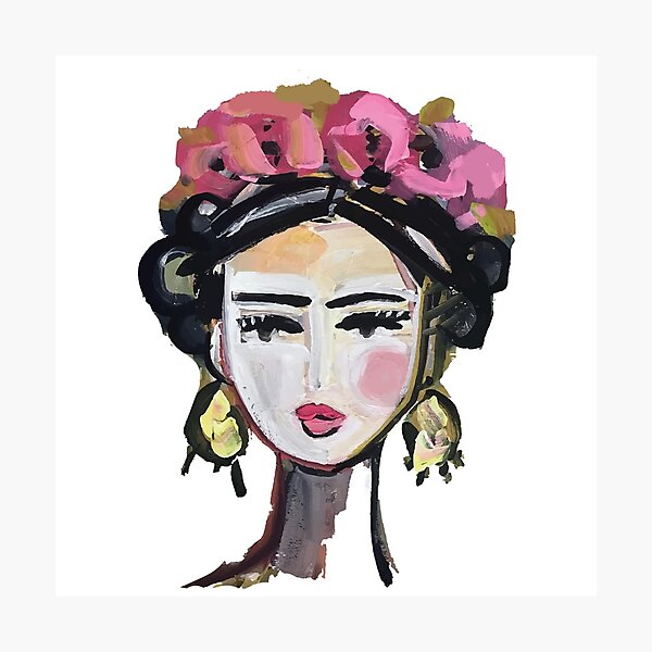 Item preview, Frida Kahlo art painting  designed and sold by StiAvelli.