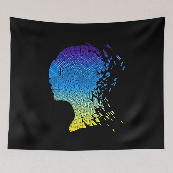 Item preview, VR Virtual Reality Headset Design designed and sold by MarkusShirts.