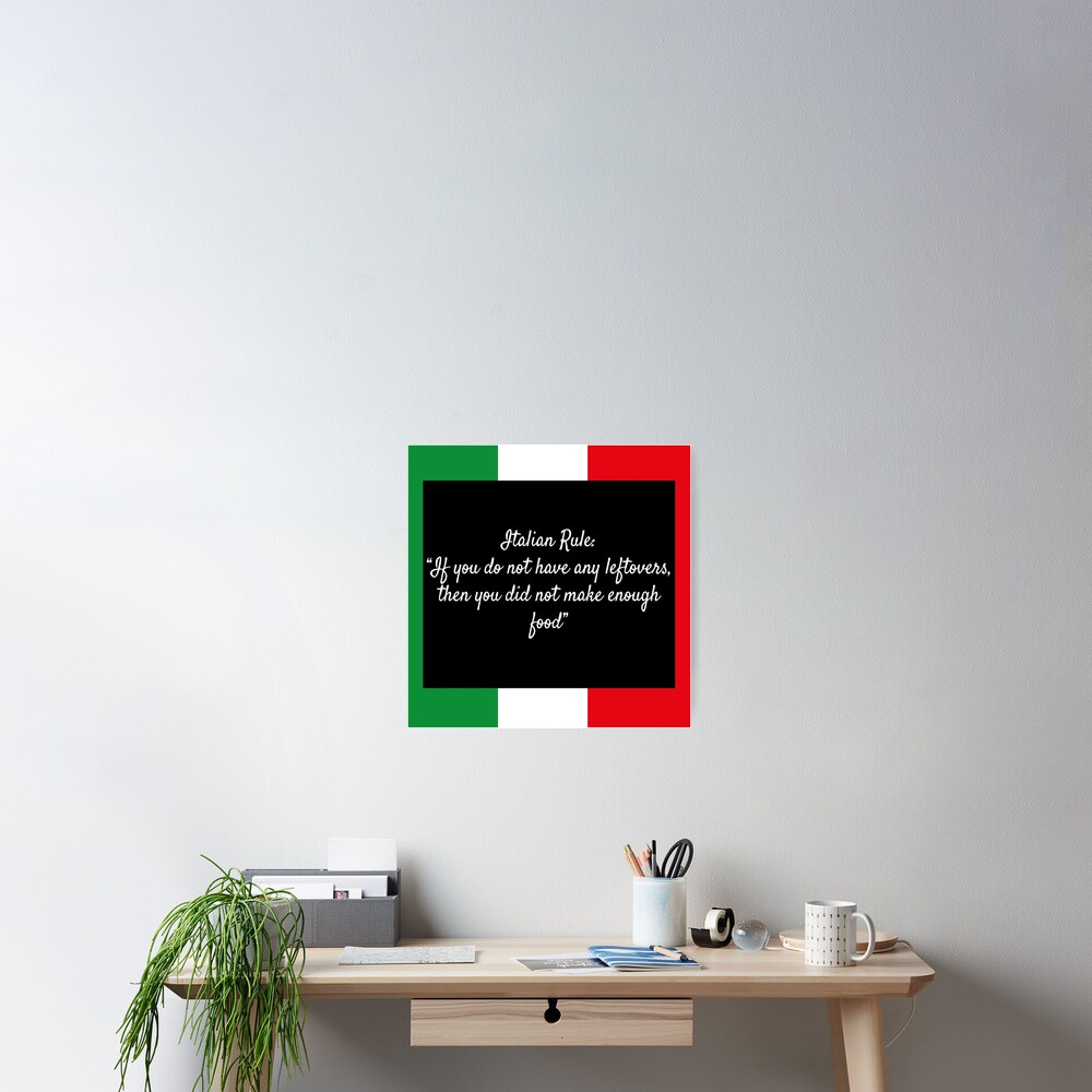 Italian Rule Poster