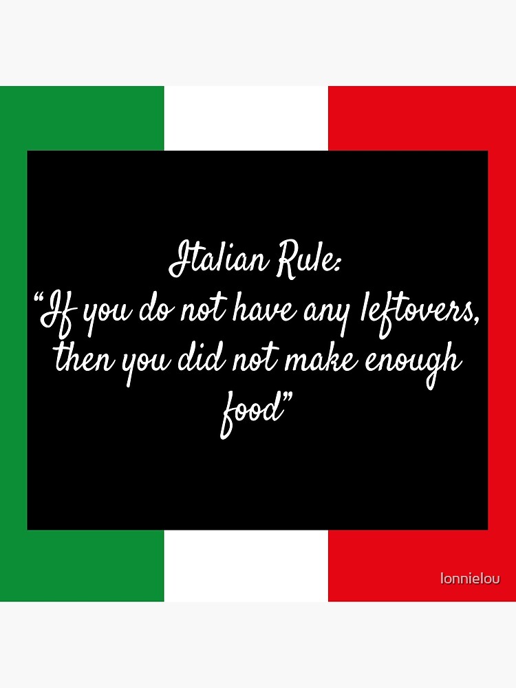 Italian Rule by lonnielou