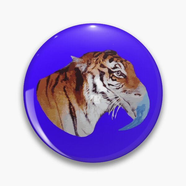 Item preview,  bi-ger tiger bird hybrid purple background designed and sold by SacredJoyometry.
