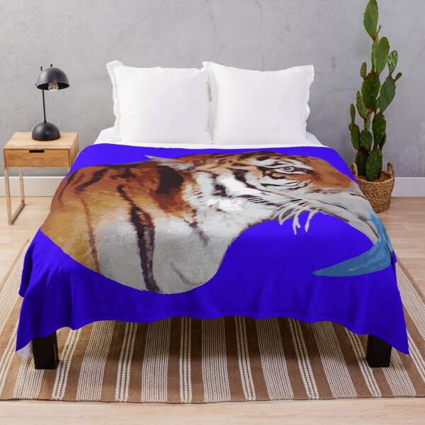 Item preview,  bi-ger tiger bird hybrid purple background designed and sold by SacredJoyometry.