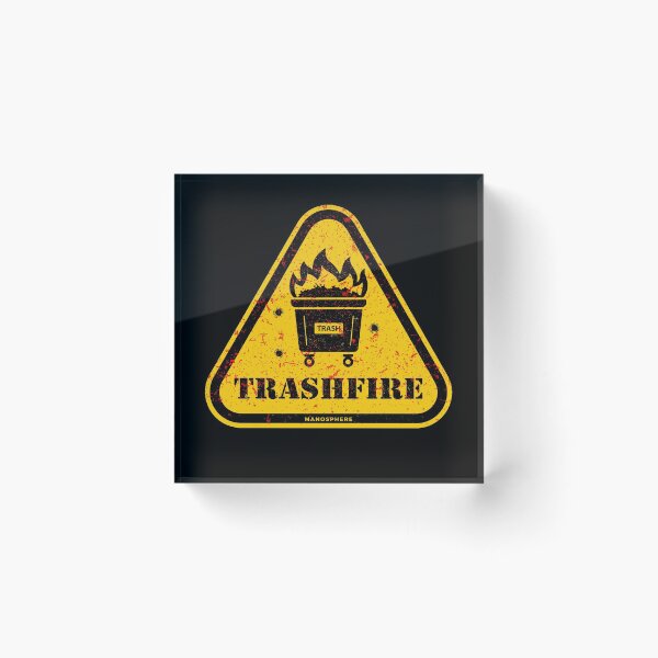 Artikelvorschau, TRASH FIRE, Teil von MGTOW & RED PILL entworfen und verkauft von Manosphere.