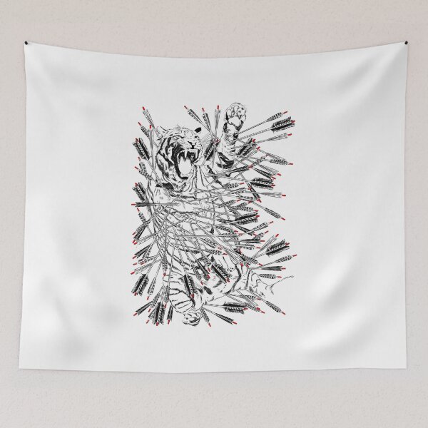 Item preview, A Tiger for 100 Arrows designed and sold by kookylove.