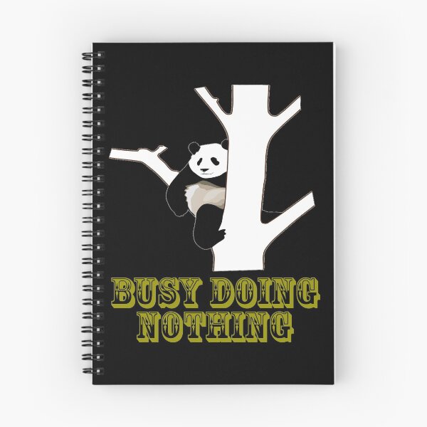 Item preview, Busy Doing Nothing Panda designed and sold by Uvogin2099.