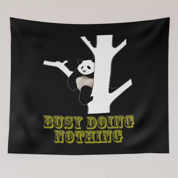 Item preview, Busy Doing Nothing Panda designed and sold by Uvogin2099.
