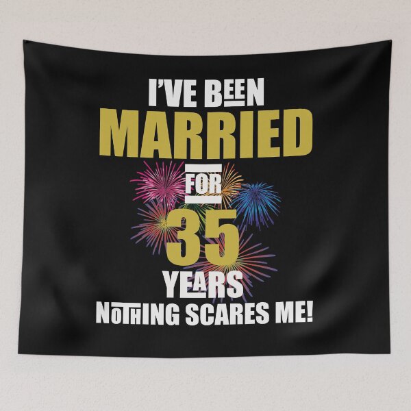 Item preview, 35 Year Wedding Anniversary designed and sold by socialengineer.