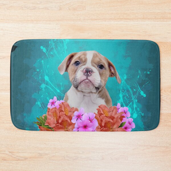 Item preview, Puppy with flower saying, i'am one classy mother pupper designed and sold by koalas1414.