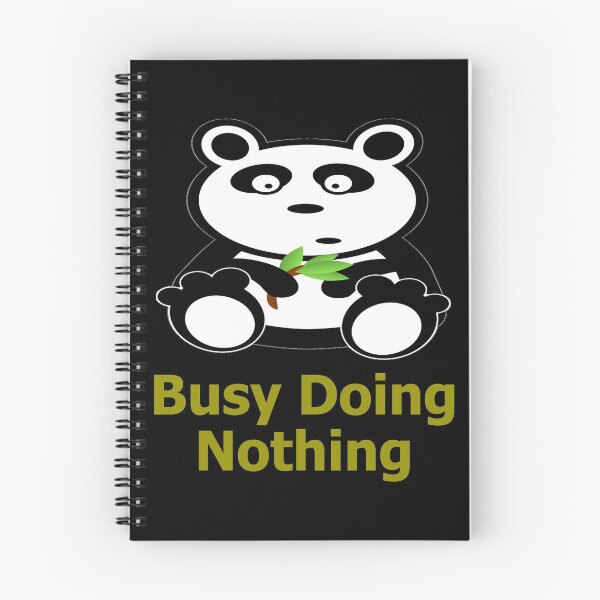 Item preview, Busy Doing Nothing Panda designed and sold by Uvogin2099.