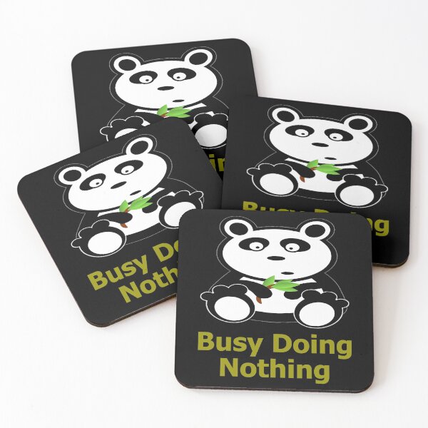 Item preview, Busy Doing Nothing Panda designed and sold by Uvogin2099.
