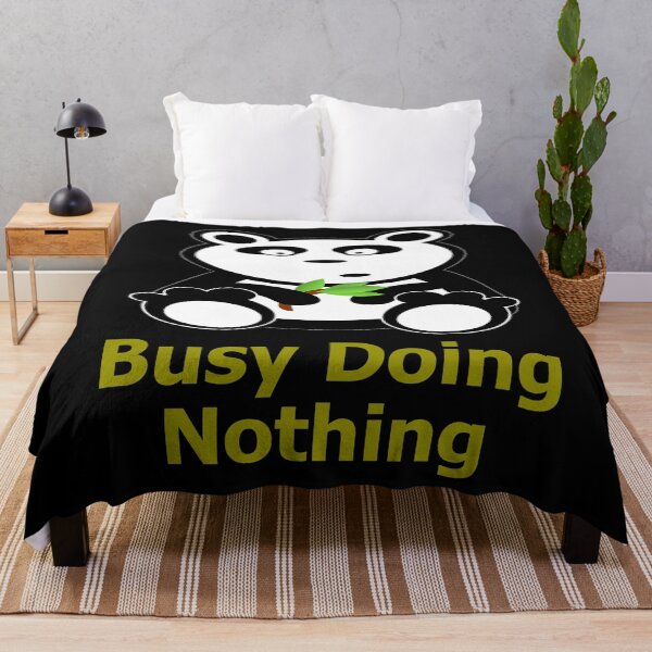 Item preview, Busy Doing Nothing Panda designed and sold by Uvogin2099.