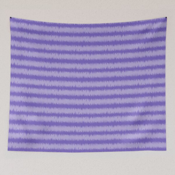 Item preview, Stripes Ikat violet designed and sold by Kamiri.