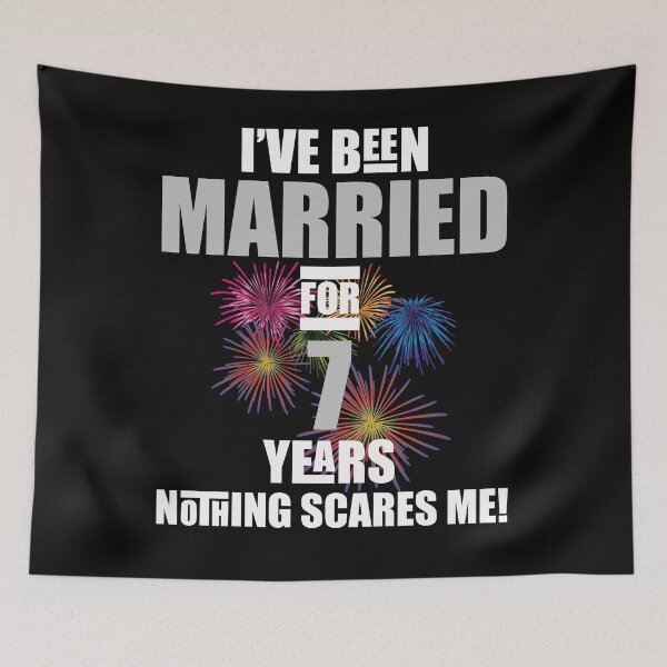 Item preview, 7 Year Wedding Anniversary II designed and sold by socialengineer.