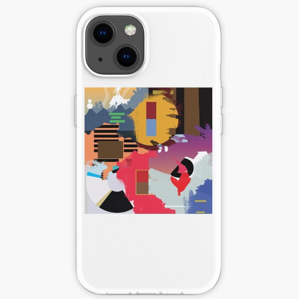 kanye albums collage iPhone Soft Case