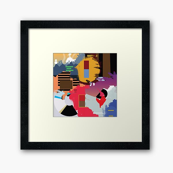 Kanye West , Graduation , Vinyl LP Record Framed and Ready to Hang, Music  Gift, Display, Wall Art -  Israel