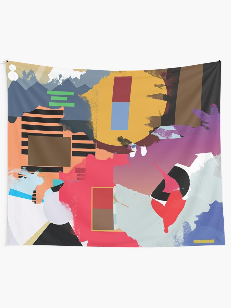 Alternate view of kanye albums collage Tapestry