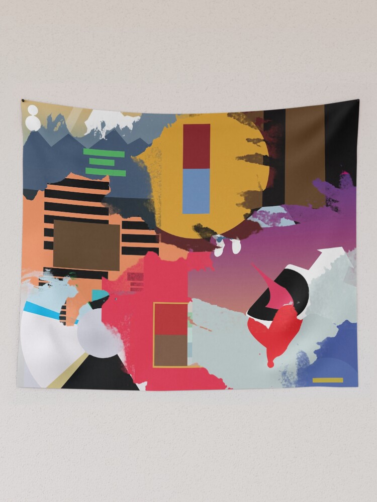 Alternate view of kanye albums collage Tapestry