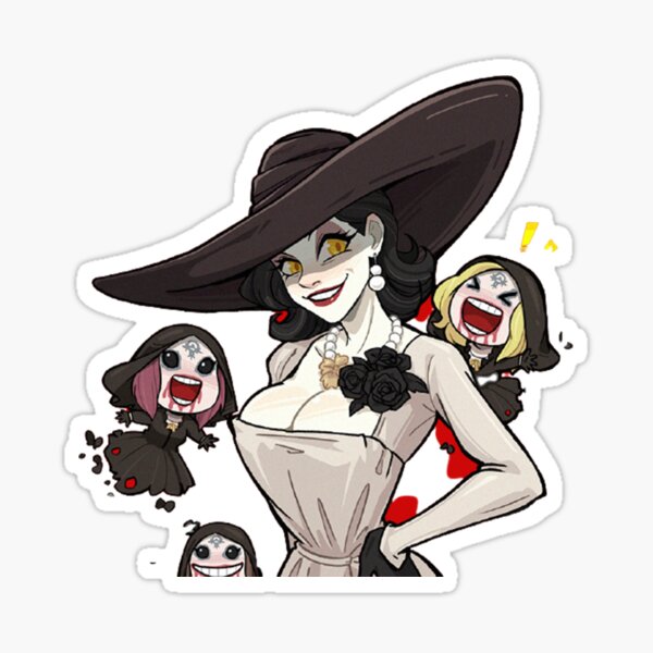 Best Lady Dimitrescu Love Daughters Sticker
