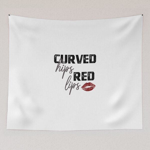 Item preview, curved hips and red lips designed and sold by hourrianouar.