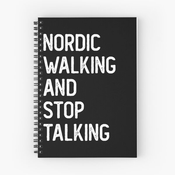 Item preview, Nordic walking and stop talking designed and sold by noahs-shop.