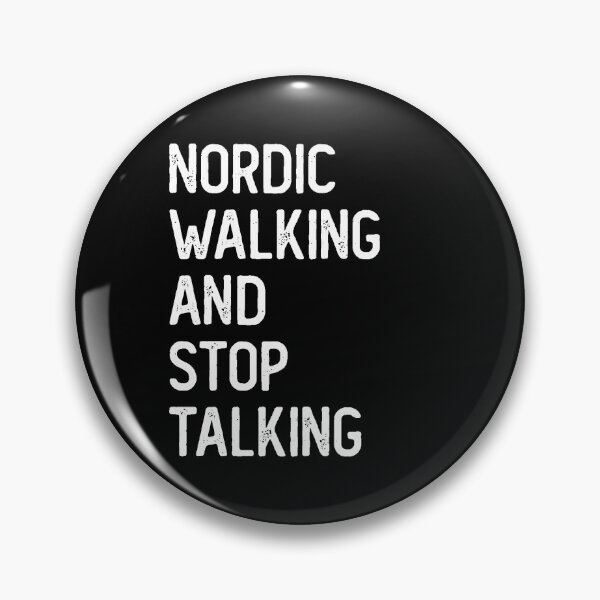 Item preview, Nordic walking and stop talking designed and sold by noahs-shop.