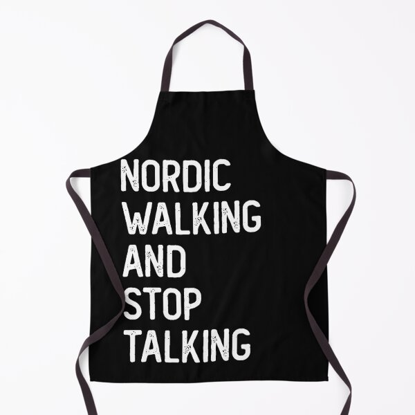 Item preview, Nordic walking and stop talking designed and sold by noahs-shop.