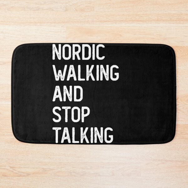 Item preview, Nordic walking and stop talking designed and sold by noahs-shop.